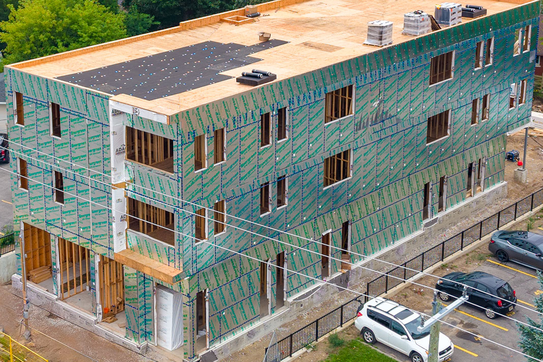 multi-family development building