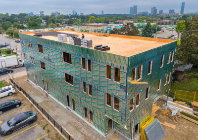 Multi-Family Development - 359 Highland - side and back view
